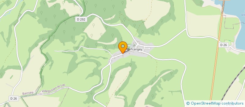 localisation de l'entreprise SPEED EUROP à VILLEGUSIEN-LE-LAC