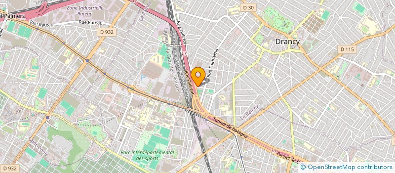 localisation de l'entreprise SPEED EXPO à DRANCY