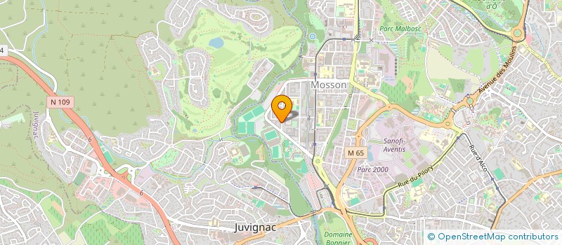localisation de l'entreprise SPEED FIBER 34 à MONTPELLIER