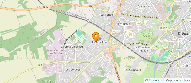 localisation de l'entreprise SPEED FIBRE à SAINT-REMY-SUR-AVRE