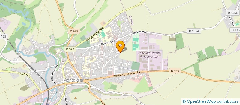 localisation de l'entreprise SPEED FINANCES à MONTDIDIER