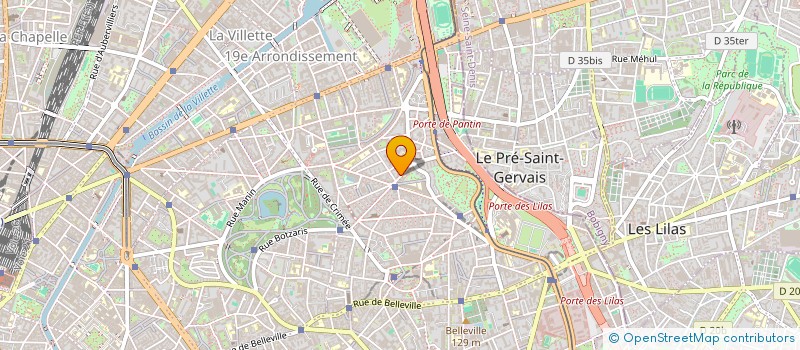 localisation de l'entreprise SPEED FOOD  PARIS