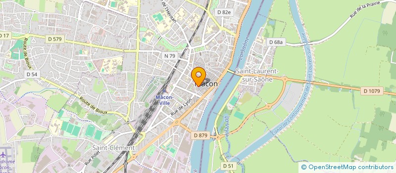 localisation de l'entreprise SPEED FOOD  MACON