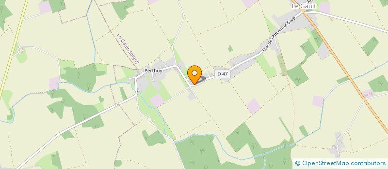 localisation de l'entreprise SPEED FRET MARNAIS  LE GAULT-SOIGNY