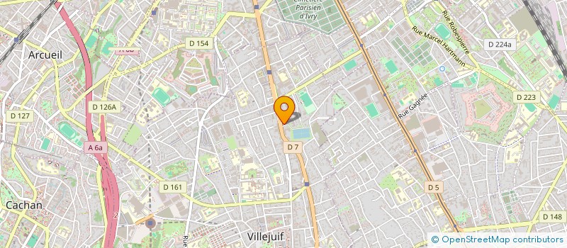 localisation de l'entreprise SPEED FROID SERVICES à VILLEJUIF