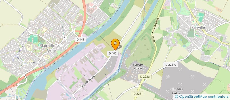 localisation de l'entreprise SPEED FUEL à BLAINVILLE-SUR-ORNE