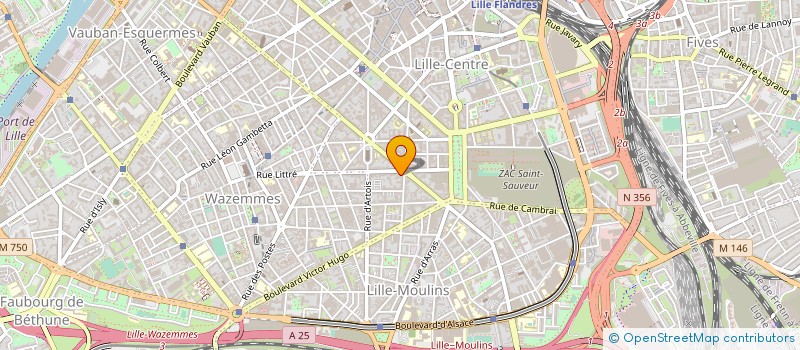 localisation de l'entreprise SPEED GAMES à LILLE