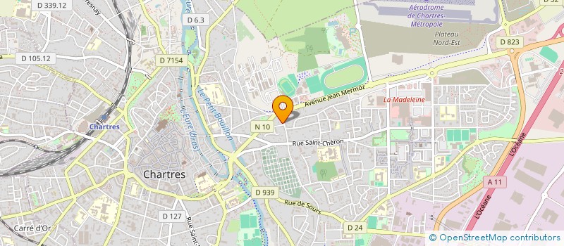 localisation de l'entreprise SPEED-GLASS 28 à CHARTRES