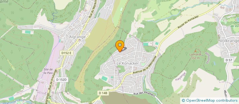 localisation de l'entreprise SPEED GLASS AUTO  HAYANGE