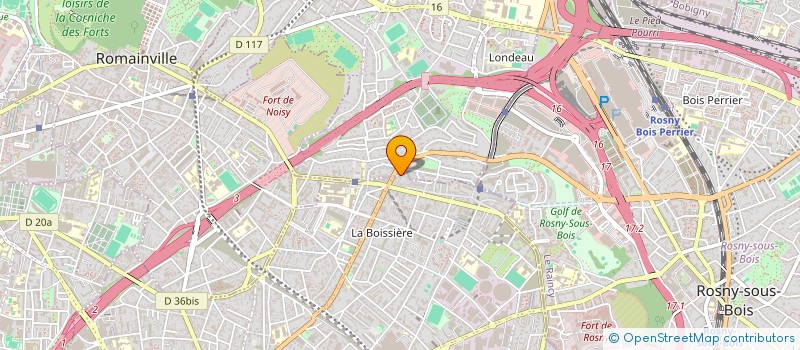localisation de l'entreprise SPEED & GO FIBRE à MONTREUIL