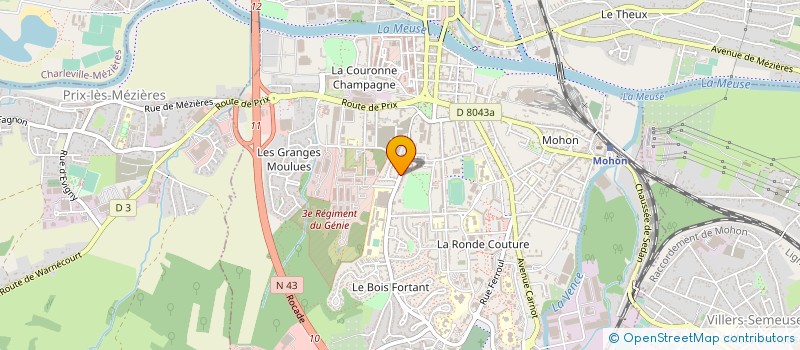 localisation de l'entreprise SPEED GROUP à CHARLEVILLE-MEZIERES