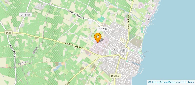 localisation de l'entreprise SPEED HOLDING à MARSEILLAN
