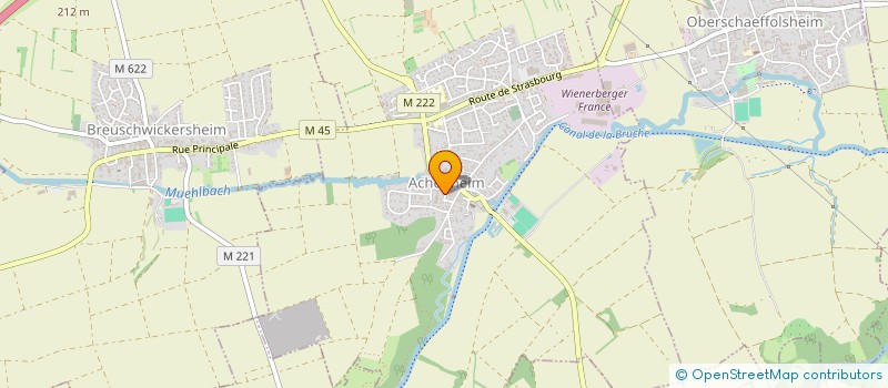 localisation de l'entreprise SPEED INCENDIE à ACHENHEIM