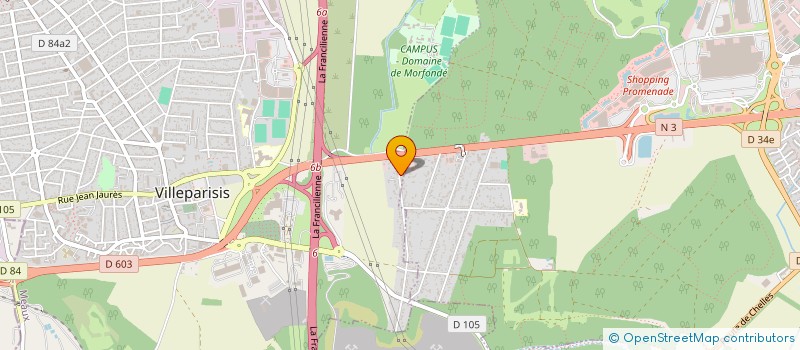 localisation de l'entreprise SPEED INFORMATIQUE à GRESSY