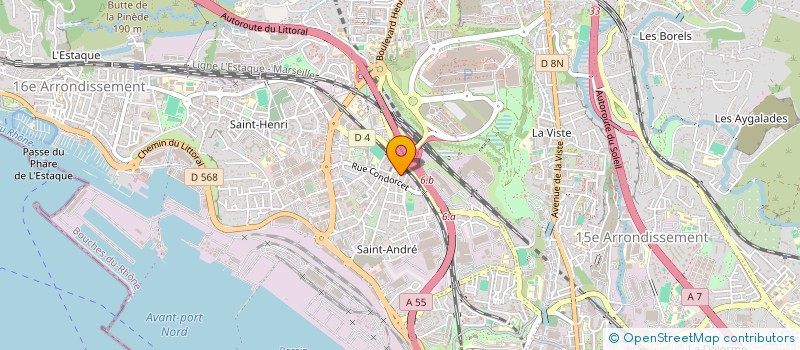 localisation de l'entreprise SPEED LIVE à MARSEILLE