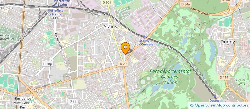 localisation de l'entreprise SPEED LOGISTICS à STAINS