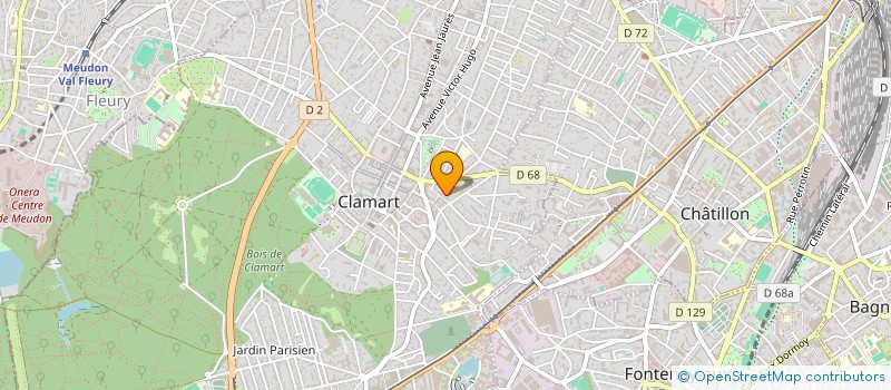 localisation de l'entreprise SPEED LOGISTIQUE à CLAMART
