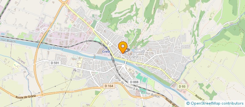 localisation de l'entreprise SPEED MARKET 26 à CREST