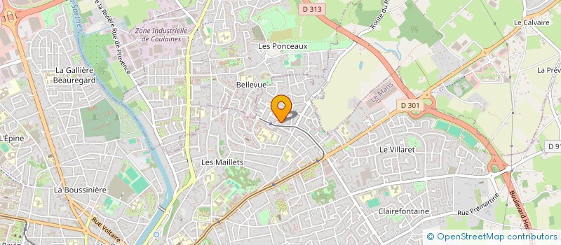 localisation de l'entreprise SPEED MARKET  LE MANS