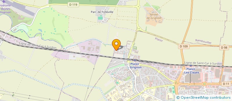 localisation de l'entreprise SPEED MATENE TRANSPORT  PLAISIR