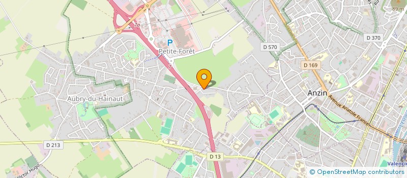 localisation de l'entreprise SPEED MENUISERIE  PETITE FORET