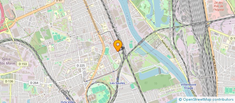 localisation de l'entreprise SPEED METALIK à ORLY
