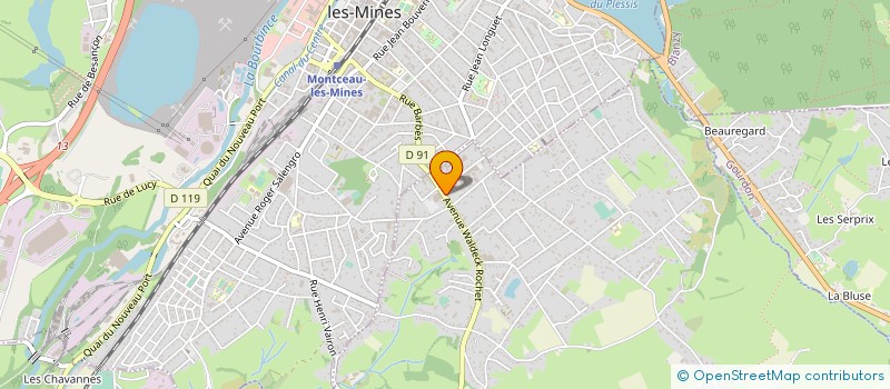 localisation de l'entreprise SPEED MOTORBIKE à SAINT-VALLIER