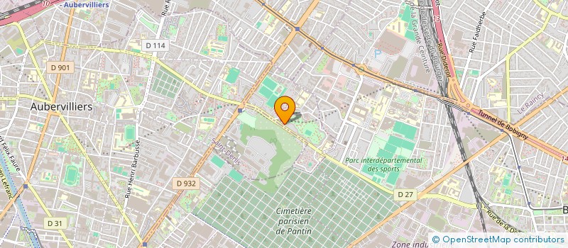 localisation de l'entreprise SPEED ODR à PANTIN