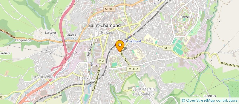 localisation de l'entreprise SPEED OUVERTURE SERRURERIE  SAINT-CHAMOND