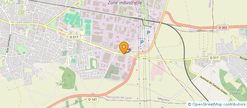 localisation de l'entreprise SPEED PARE-BRISE à MEYZIEU