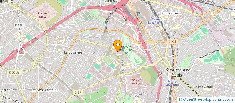 localisation de l'entreprise SPEED PERMIS à ROSNY-SOUS-BOIS