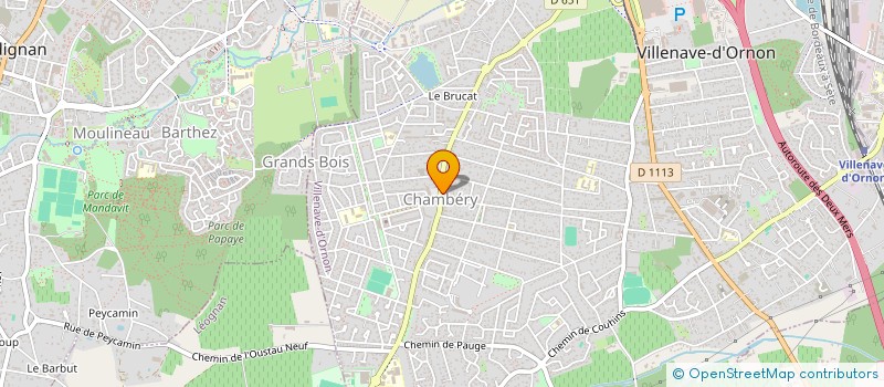 localisation de l'entreprise SPEED PIZZ à VILLENAVE-D'ORNON