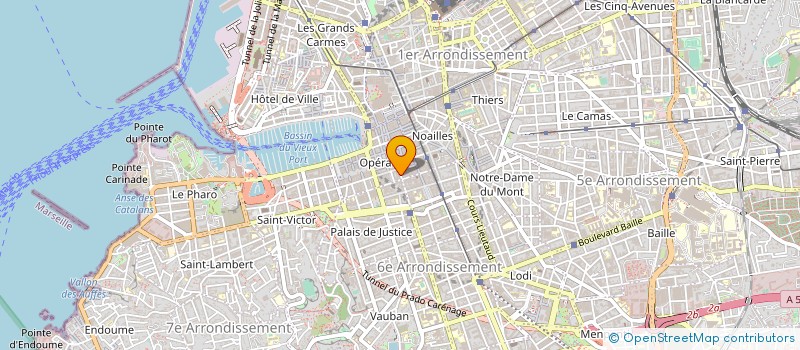 localisation de l'entreprise SPEED PLASTIC à MARSEILLE