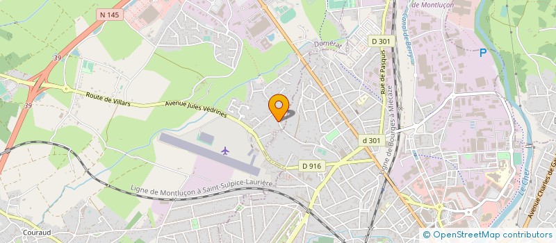 localisation de l'entreprise SPEED PLOMBERIE à DOMERAT