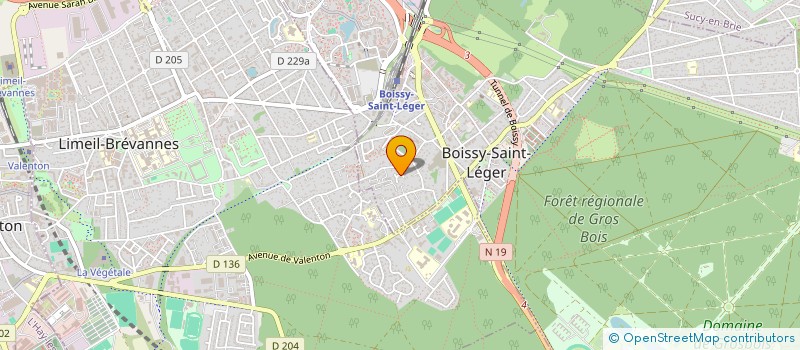 localisation de l'entreprise SPEED PNEUMATIQUE à BOISSY-SAINT-LEGER
