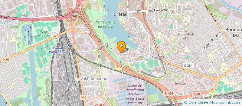 localisation de l'entreprise SPEED PRO LOG à CRETEIL