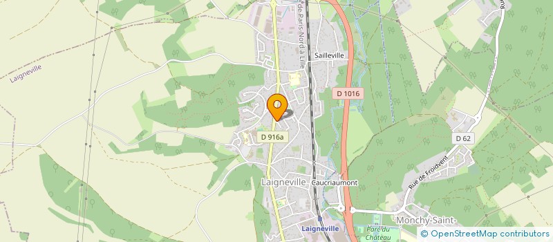 localisation de l'entreprise SPEED PRODUCTION à LAIGNEVILLE