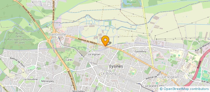 localisation de l'entreprise SPEED QUEEN à BORDEAUX