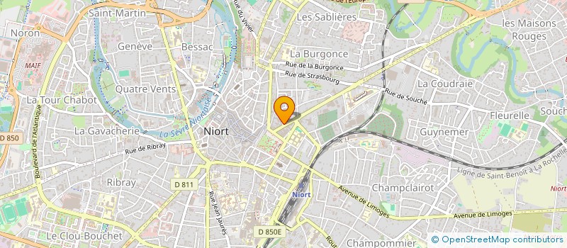 localisation de l'entreprise SPEED RABBIT'S CONSTRUCTION à NIORT