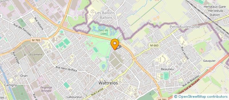 localisation de l'entreprise SPEED RENOV à WATTRELOS