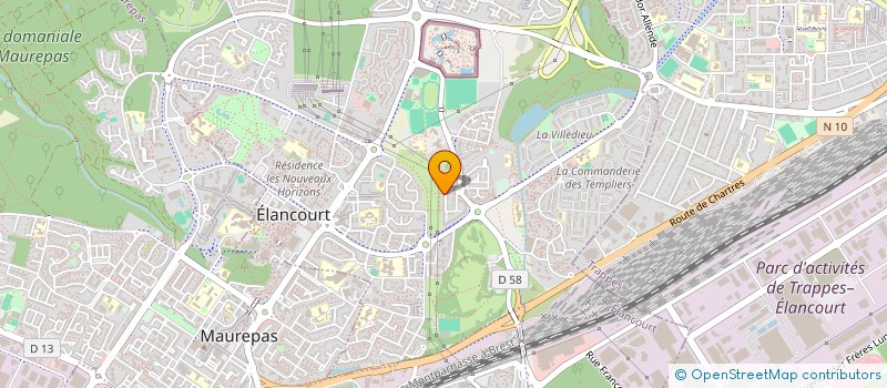 localisation de l'entreprise SPEED RENT 75  ELANCOURT