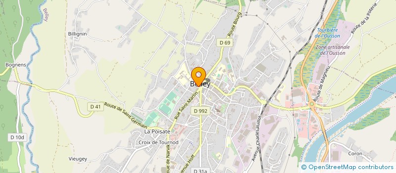 localisation de l'entreprise SPEED REPAIR à BELLEY