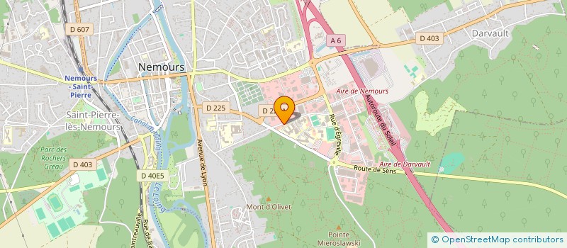 localisation de l'entreprise SPEED SCOOTER MOTO SERVICES  NEMOURS