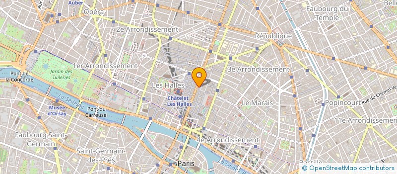 localisation de l'entreprise SPEED SERVICE à PARIS