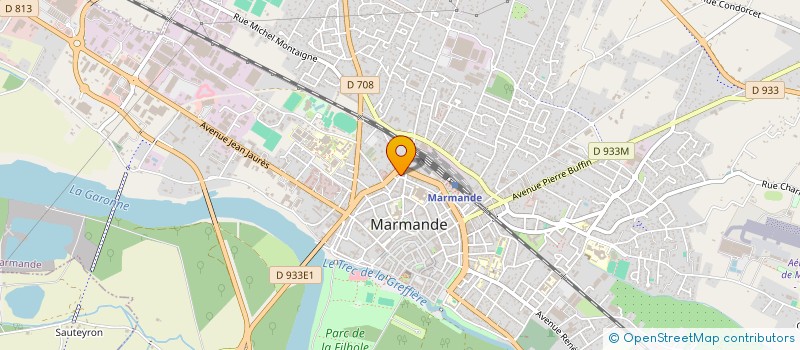 localisation de l'entreprise SPEED SERVICES  MARMANDE