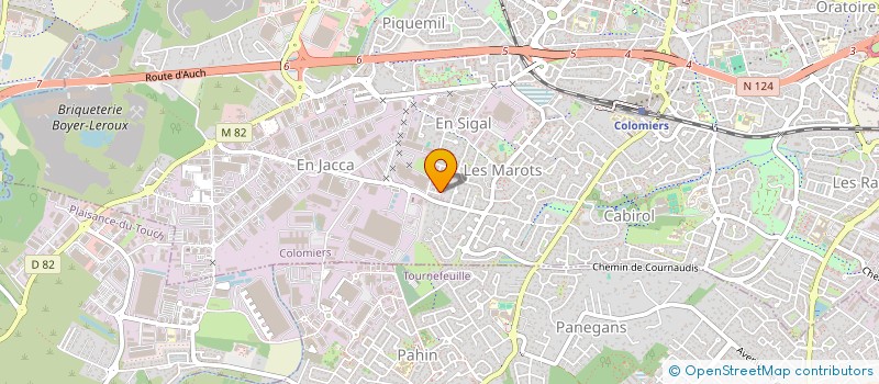localisation de l'entreprise SPEED SOUDURE à COLOMIERS