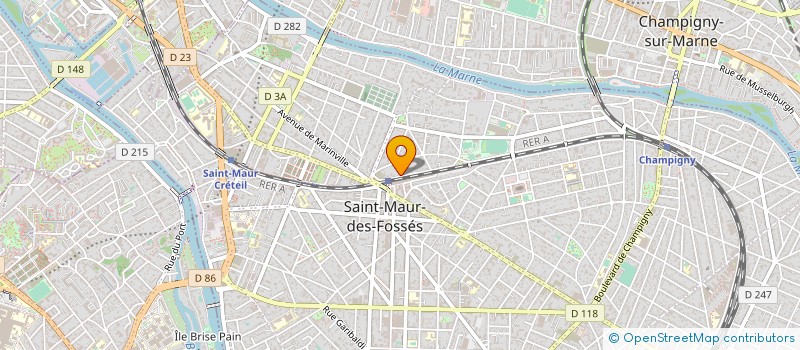 localisation de l'entreprise SPEED TELECOM FRANCE à SAINT-MAUR-DES-FOSSES