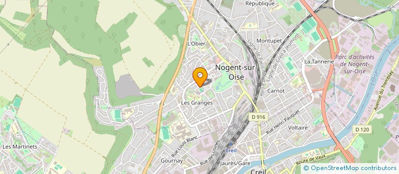 localisation de l'entreprise SPEED TRANS  NOGENT-SUR-OISE