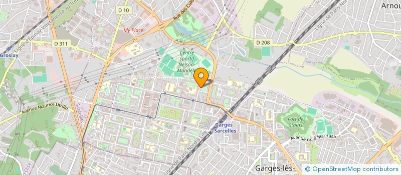 localisation de l'entreprise SPEED TRANS SERVING à SARCELLES