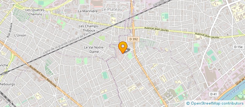 localisation de l'entreprise SPEED TRANSPORTS  BEZONS